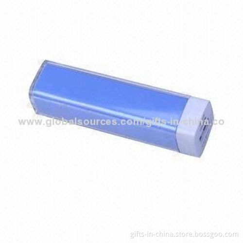 Portable 1,800 to 2,600mAh Mobile Power Bank